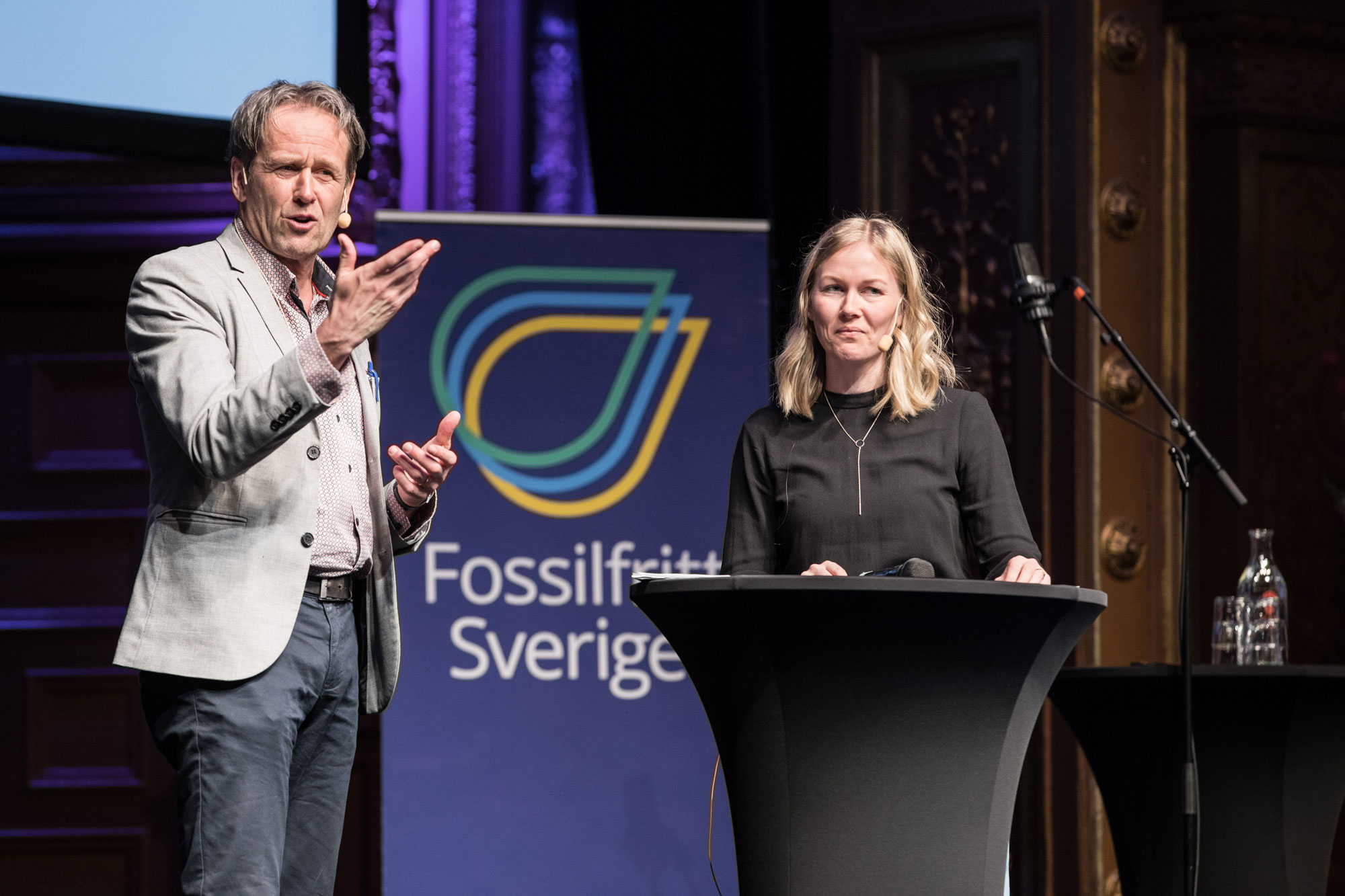 Överlämning av färdplan från Fossilfritt Sverige