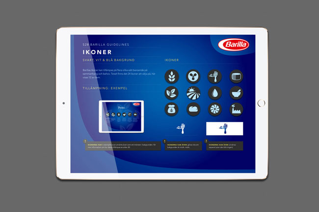 Barilla Foodservice guidelines