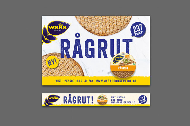 Banner Wasa knäckebröd